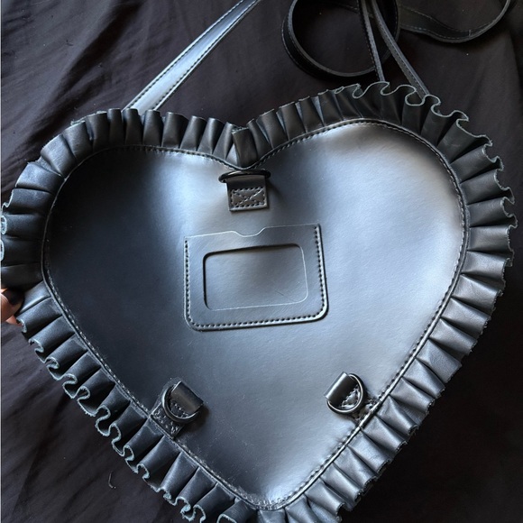 Dr. Martens Black Heart Crossbody Bag - Picture 2 of 4